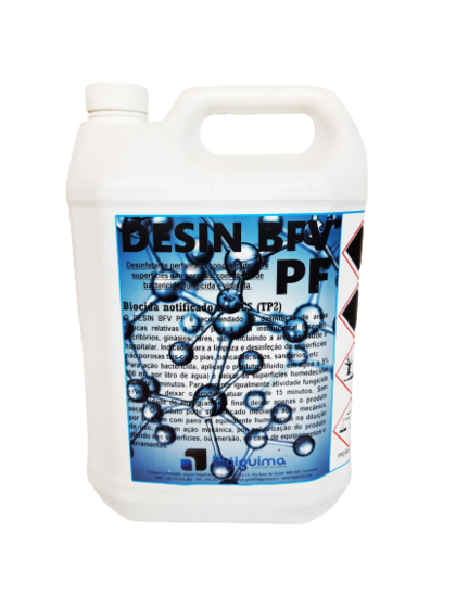 Desin BFV PF - Desinfetante Superfícies (5L)